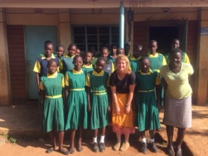 GET UP girls at Kawino Primary School