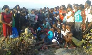 Girls on the GET UP retreat