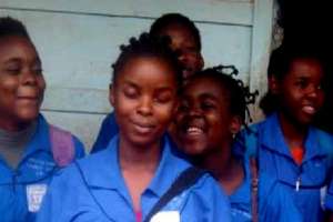 Batonga Scholar Judith (center)