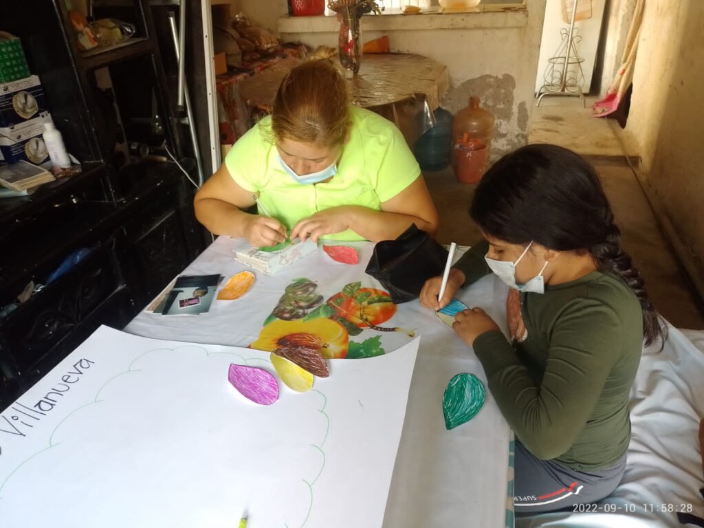 Family session working on emotions