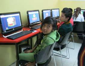 Using for the 1st time our new computer equipment