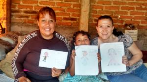 Mayama's family in their 1st session.