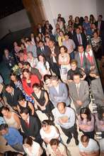 Donor, friends and Mayama's team in the event.