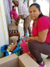 Lady with her pantry