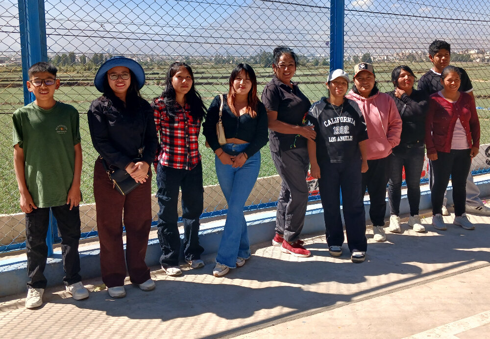Edy Luz and ex-students