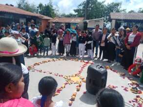 Kapak Raymi asking Pachamama for good crop growth