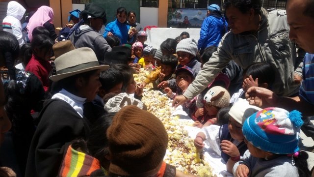 Food & fruit for primary schools in Latin America