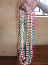 Finished Paper Bead Necklaces