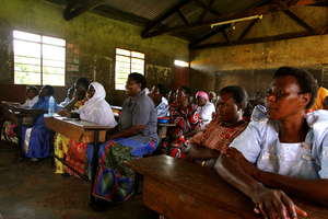 Parents attending a Teen Girls Program graduation