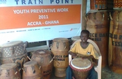 Support 100 youth in folk music and dance in Ghana