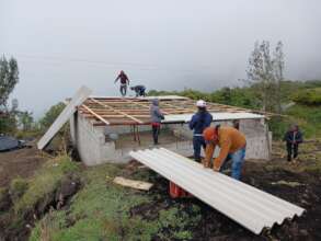 New house for the family in Ecuador