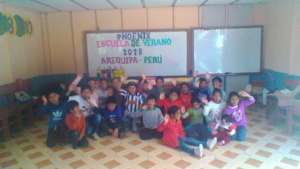 Summer school in Peru