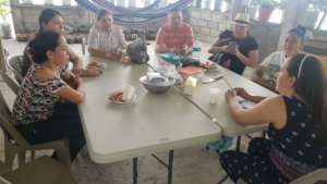 Teacher meeting in Honduras