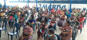 Parent meeting in Guatemala