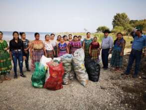 Litter clearing in Guatemala