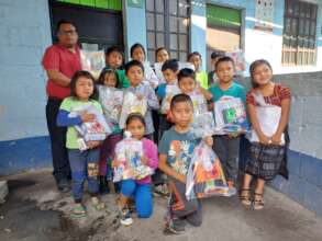 School supplies in Guatemala