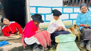 The elderly in Ecuador