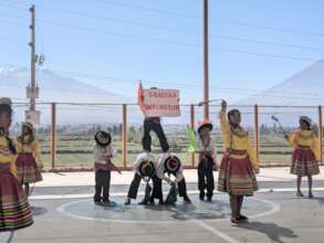 Impington school trip in Peru