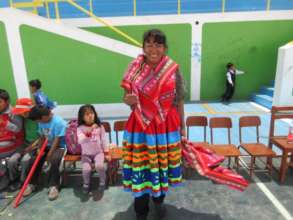 Local teacher in Peru