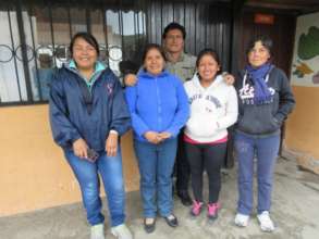 Local teachers in Ecuador