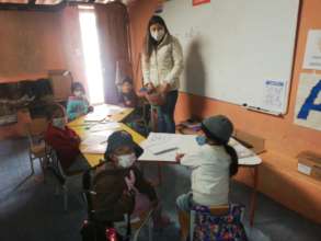 Local teacher Gladys in Ecuador