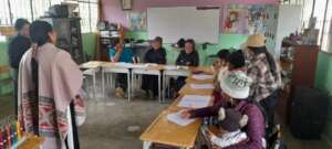 Parent council in Ecuador