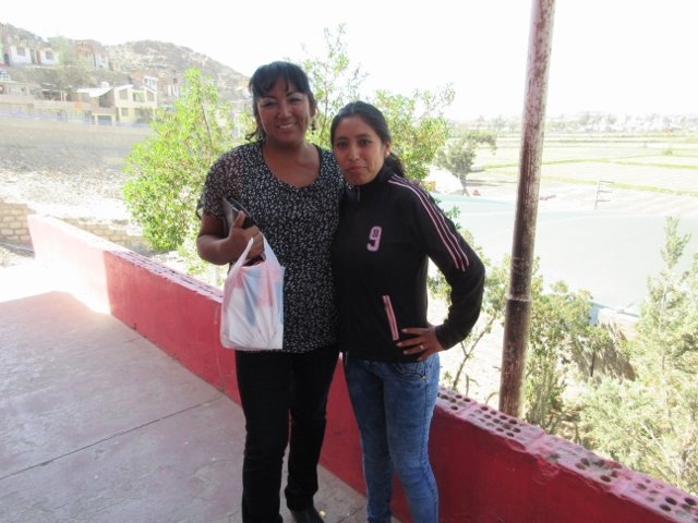 Phoenix teachers in Peru