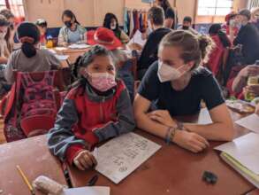 One-on-one teaching in Peru