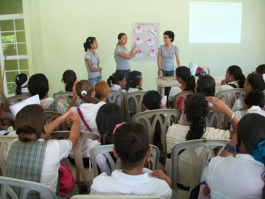 Girls changing present building future in Colombia