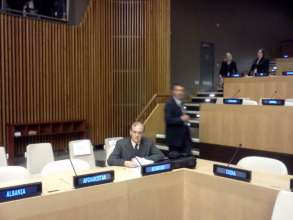 Traumatized Populations: Dr. Hedberg at UN