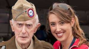 World War 2 Veteran and Granddaughter