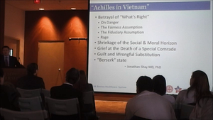 Bradly Lecture Post-Combat PTSD