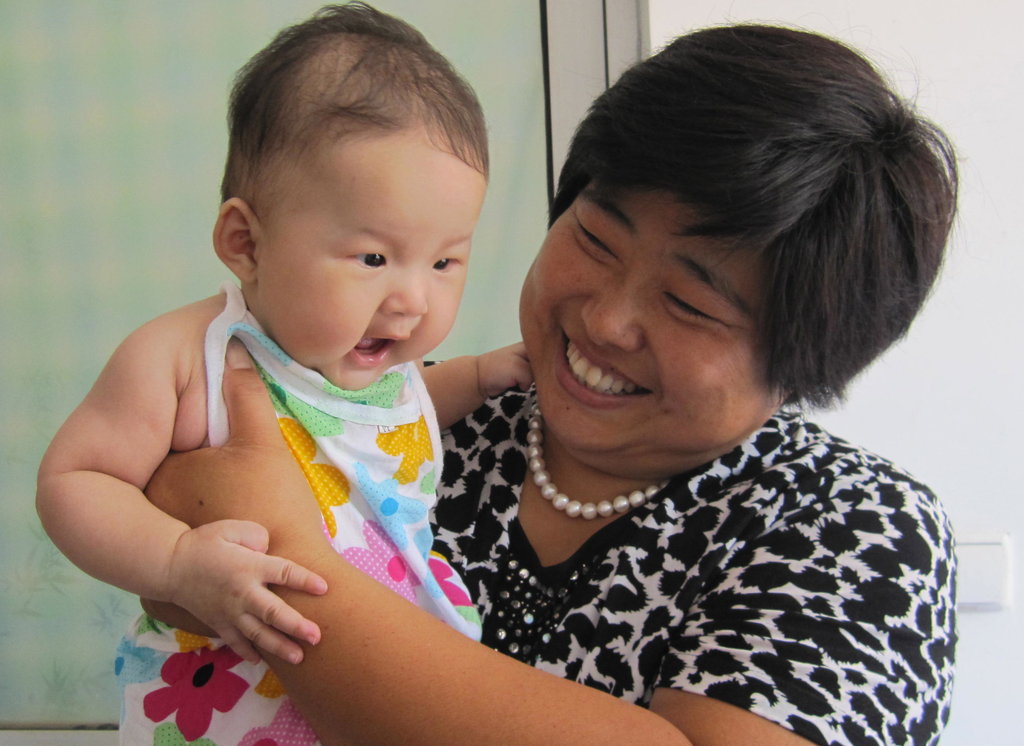 One of the families we visited on this trip