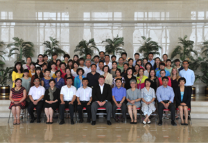 Group photo of guests at Research Launch Event