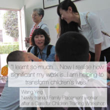 The effect of Care for Children's training