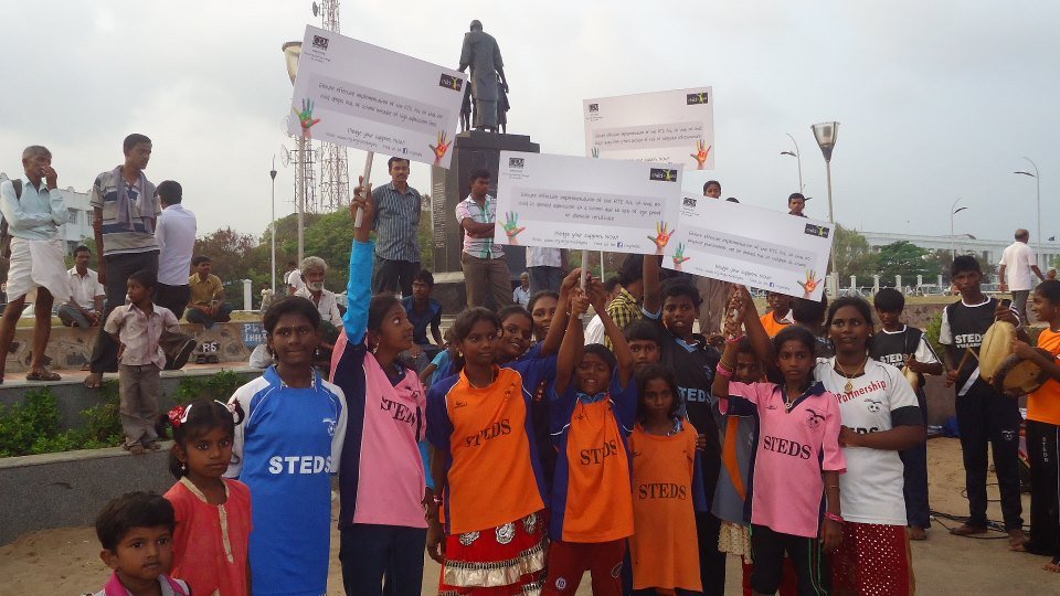 Education & Health via Sports to Indian Slum Kids