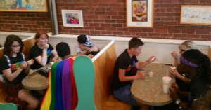 Lunch after the Emily Dickenson House visit