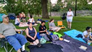 Mentoring in the park