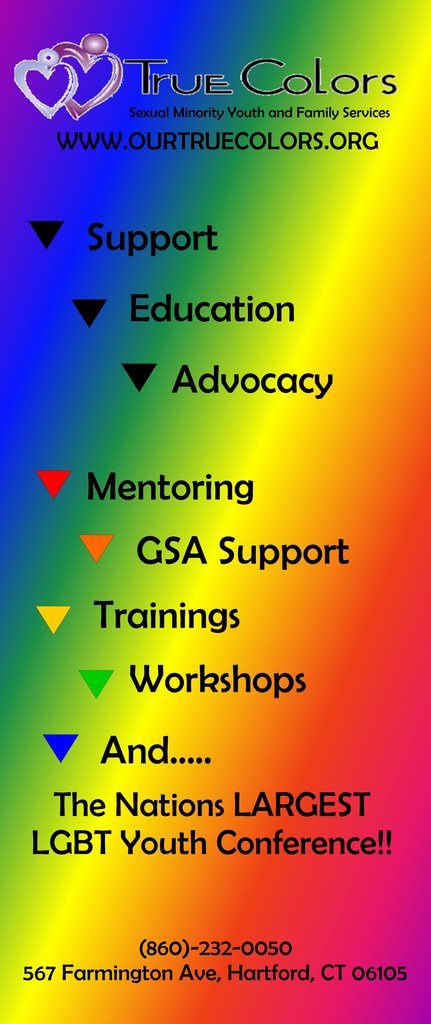 Inspire 1,000's of LGBT youth & allies in CT & US