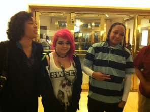 Meeting actors from The Wire at the Wadsworth