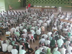 Sensitization seminar at Command Secondary School