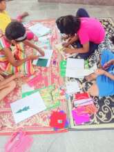 Craft Activity at Bal Kalyan Nagari