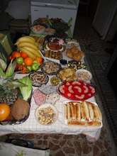 Food to celebrate the festive season.
