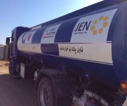 Water supply tanker trucks JEN has rented 2