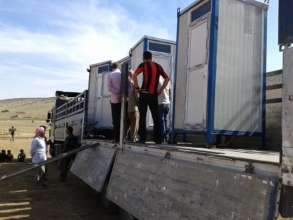 Lartines being delivered to the mountain