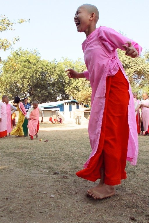Colorful girls learn assertive communication