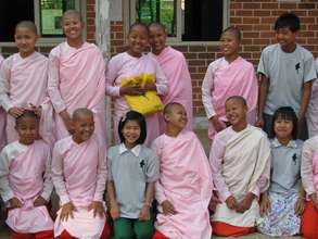Girls in a Buddhist nunnery end discrimination