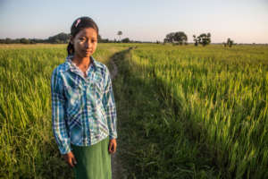 Girl in a Field