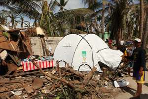 Typhoon Haiyan destruction