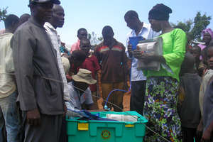 ShelterBoxes arrive in Uganda.